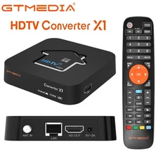 ATSC 3.0 4K UHD Digital OTA TV Tuner Converter Media Player Smart TV Box DVR EPG