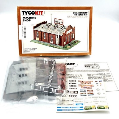 Tyco Pola HO 7764 Standart Electric Machine Shop Kit NOS West Germany 1978