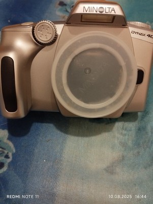 Minolta Dynax 40, Silber Neu, inkl. Umhängegurt und Objektiv AF 28-80mm 3.5-5.6