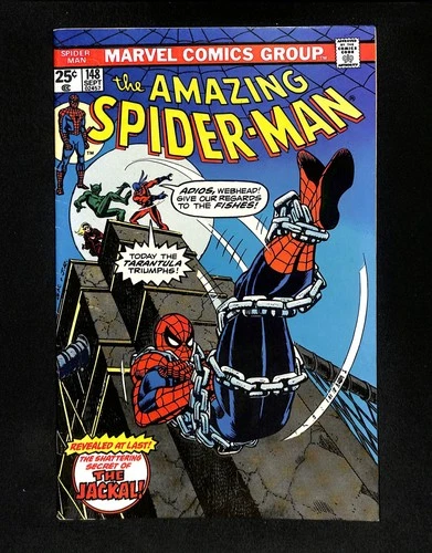 Amazing Spider-Man #148 VF+ 8.5 Tarantula! Jackal! Marvel 1975
