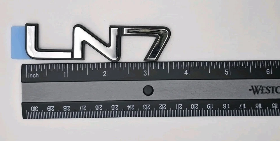 Mercury LN7 1982 emblema vintage OEM Foto 2 de 4