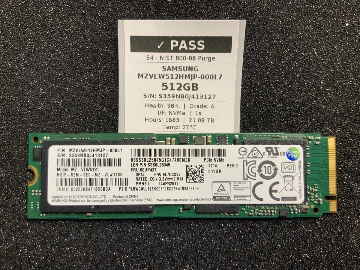 Samsung 512GB M.2 Solid State Drives for sale - eBay