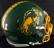 NORTH DAKOTA STATE BISON NCAA Riddell Speed Full Size AUTHENTIC Football Helmet