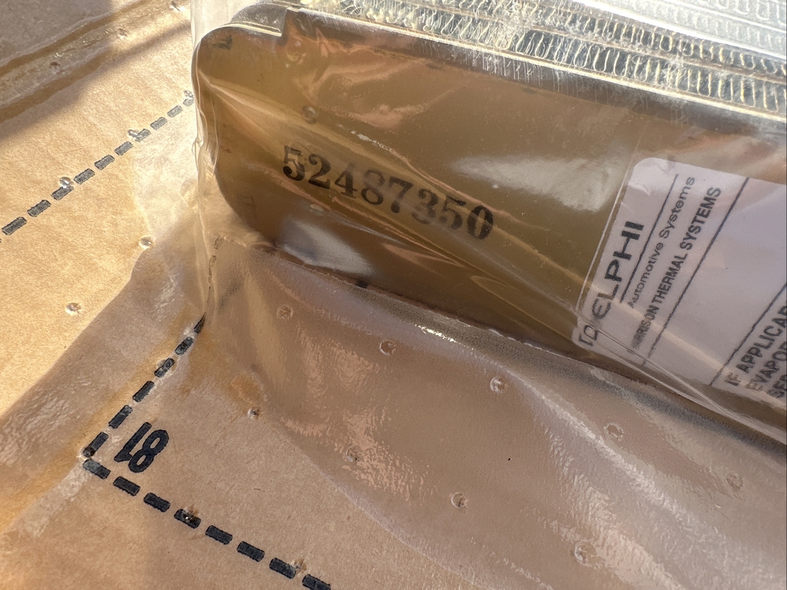 A/C Evaporator Core Kit Air Conditioning OEM GM parts AcDelco 15-62696 52487350