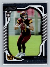 Sam Howell 2022 Panini Absolute Rookie Card #105 Commanders. rookie card picture