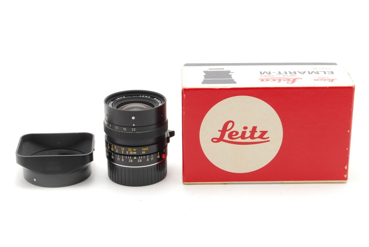 Rare[Exc+4 w/Box] LEICA ELMARIT-M 28mm F/2.8 70th
