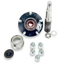 Southwest Wheel R30484X 84 Spindle & Pre-Greased 5-4.5" Bolt Circle Trailer Hub