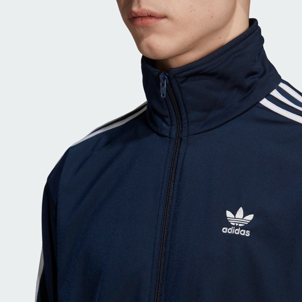 adidas Men's Originals Firebird Track Jacket Navy ED6070 | eBay