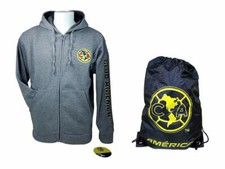 Conjunto de 2 Chaqueta con Capucha de Fútbol Oficial Club América Adulto 02-1 M