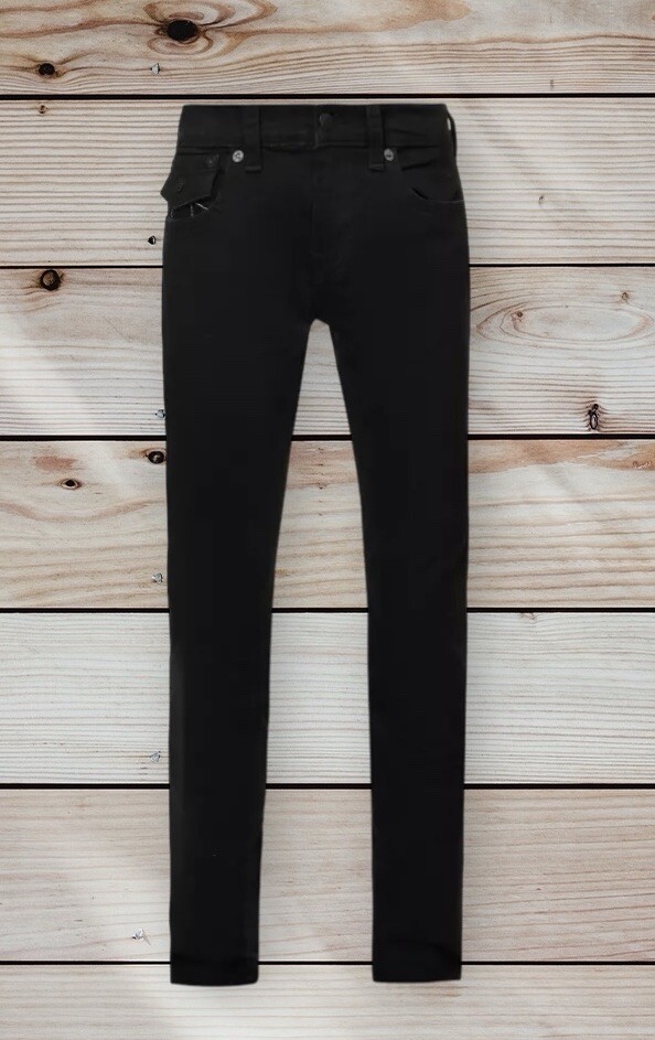 True Religion World Tour Rocco Flap SN 2SB Body rinse Black Jeans