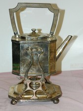 FIRESALE Vintage Lawrence B. Smith Silver Co. Sheffield Silverplate Teapot Set