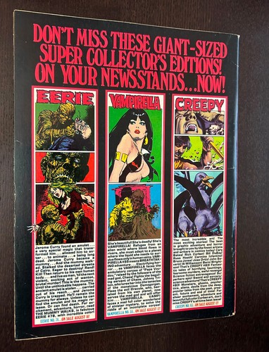 SPIRIT MAGAZINE #16 (Warren Magazine Comic 1976) -- Bronze Age Superhero -- FN - Picture 2 of 2