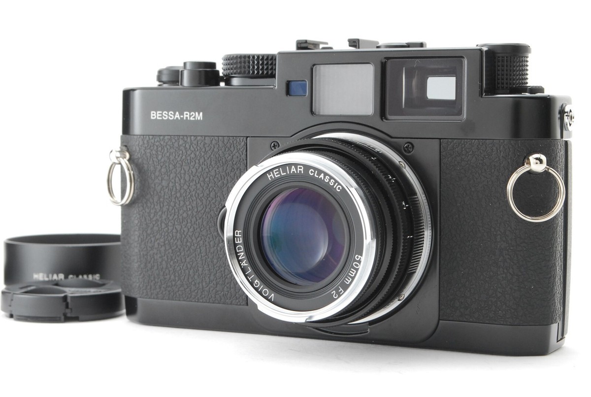 MINT】 Voigtlander BESSA R2M 50mm f/2 250th Anniversary Set Black 