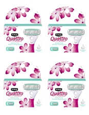 Schick Quattro For Women Sensitive Razor Blades, 16 Refill Cartridges