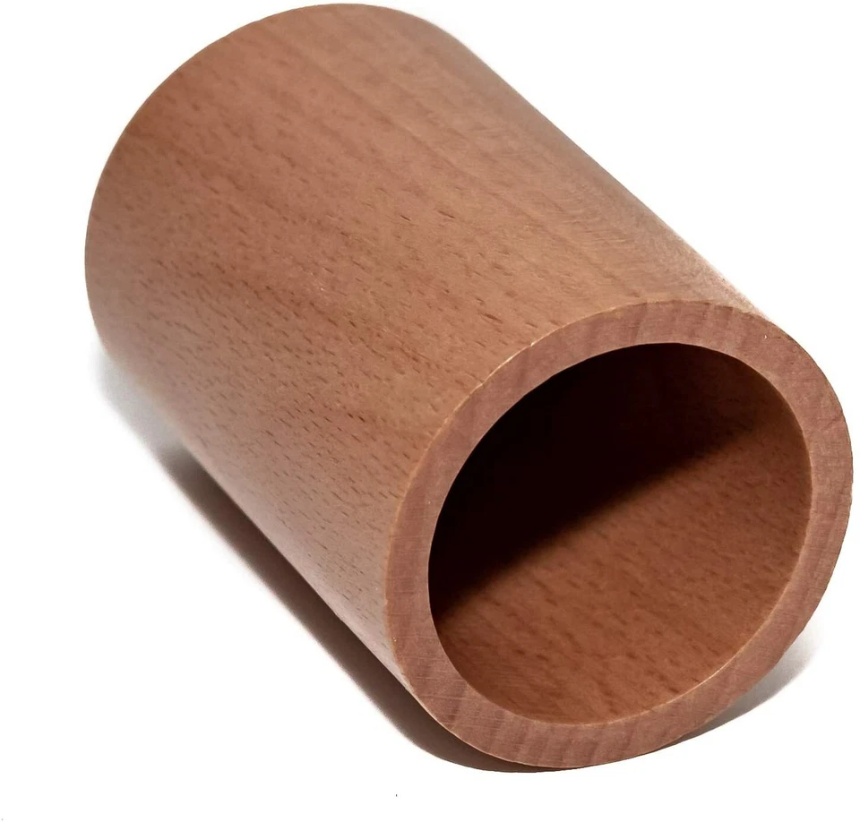 Dos tazas de dados/madera de roble tamaño: 3-3/16" x 2" de Grecia para todos los juegos de dados Foto 2 de 3