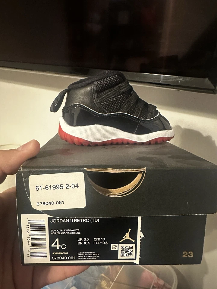 Jordan ретро 11 «выведенный» размер 4C  - Изображение 4 из 4