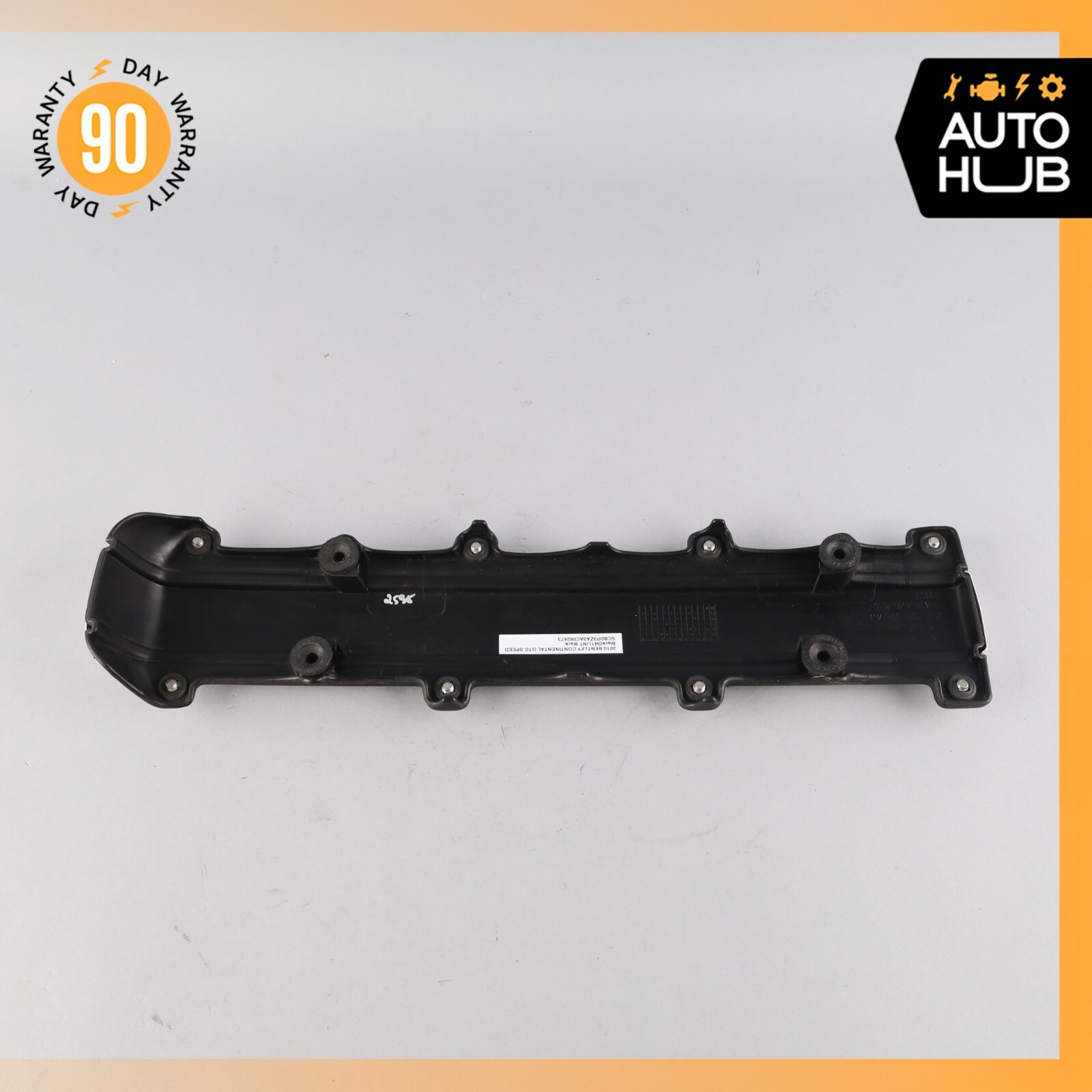 03-13 Bentley Continental GTC Speed Top Center Engine Cover Plate OEM 83k