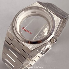 Caja de reloj para hombre modelo PRX Super Player 40 mm para NH35 NH36 NH38 4R35 zafiro