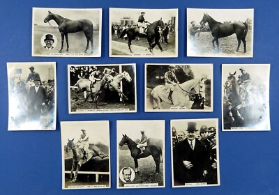 10-x-ardath-1936-37-cigarette-cards-photocards-horse-racing-race