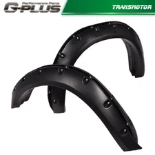 Fit For 2010-2017 Dodge Ram 2500/3500 Pocket Style Rivet Bolt On Fender Flares