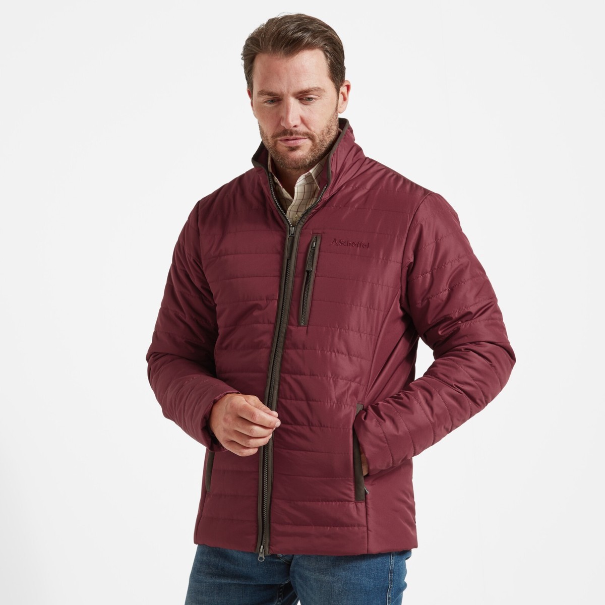 Schoffel Carron Jacket Bordeaux UK