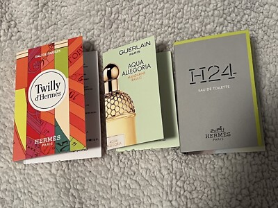 Hermes Paris & Guerlain Paris Samples