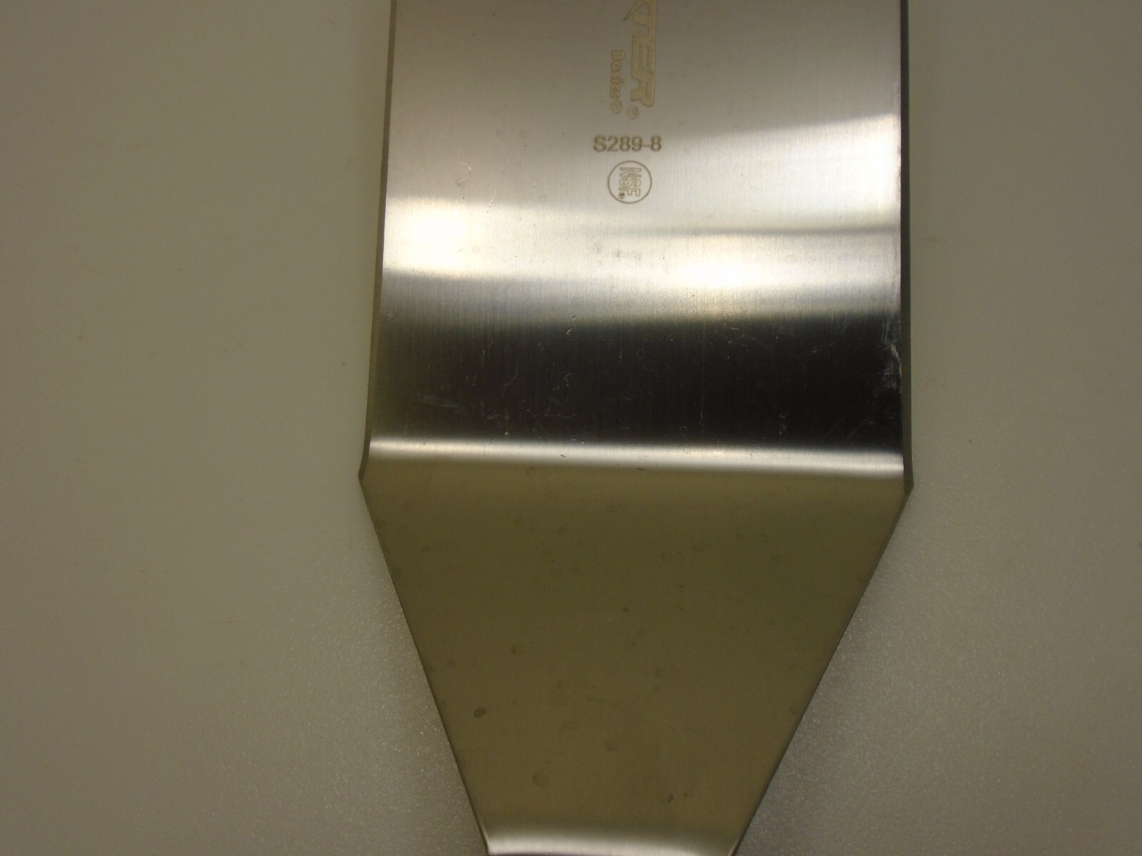 Dexter USA Smashburger  Spatula S289-8 LARGE 8X4 Blade Black Handle Factory2nd