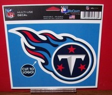TENNESSEE TITANS CUT TO LOGO 5X6 MULTI-USE WINCRAFT DECAL SHEET