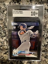 2018 TOPPS CHROME #31 GLEYBER TORRES (RC) SGC GEM MINT 10