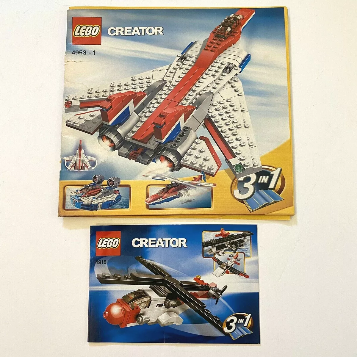 kylling Levere flygtninge LEGO 4953-1 4918 CREATOR - INSTRUCTION BOOKLETS MANUAL ONLY No Bricks or Box | eBay kylling Levere flygtninge LEGO 4953-1 4918 CREATOR - INSTRUCTION BOOKLETS MANUAL ONLY No Bricks or Box | eBay