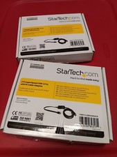  2 StarTech.Com 3ft. SuperSpeed USB 3.0 to eSATA Cable Adaptor. New 