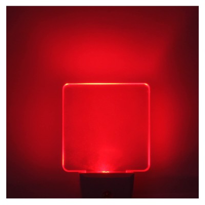 U4GLORY Red Night Lights Plug in 2 Pack 0.5W Red Light Night Light with Dusk ...