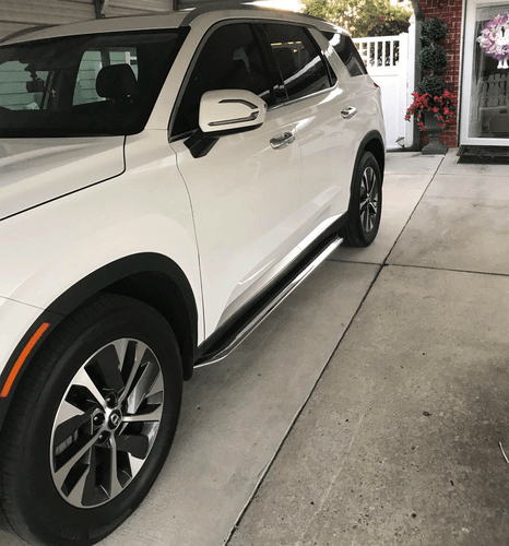 Fits for Hyundai Palisade 2019-2024 Fixed Side Step Running Board Nerf Bar - Picture 3 of 12