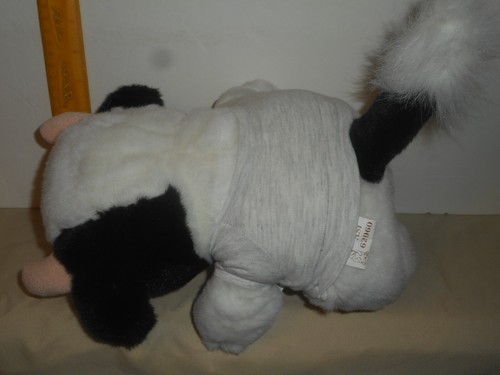 PAWTUCKET RED SOX Dairy Cow Stuffed Plush 1999 PAWSOX McCoy Stadium Souvenir - Picture 10 of 24