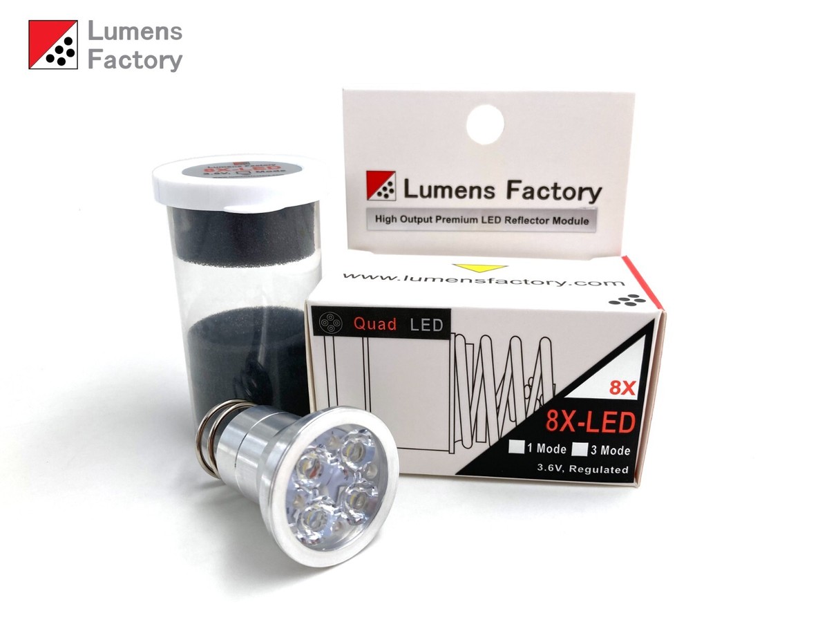 1 Mode QUAD LED Upgrade Drop-in Module for Surefire 8X 8NX 8AX