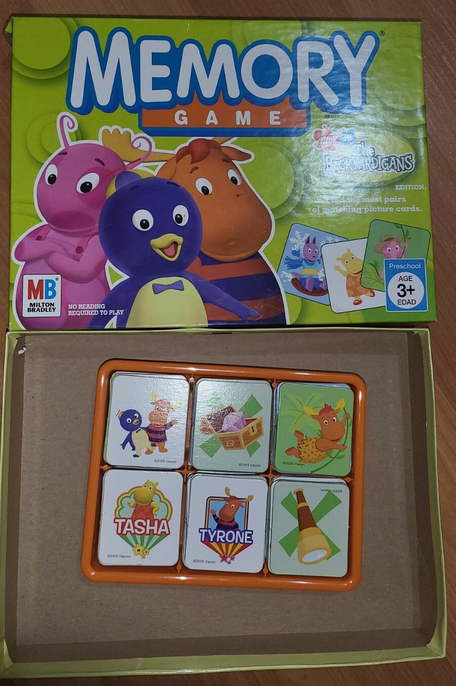 Milton Bradley Nick Jr. The Backyardigans Memory Game Complete Ready To  Enjoy! | eBay