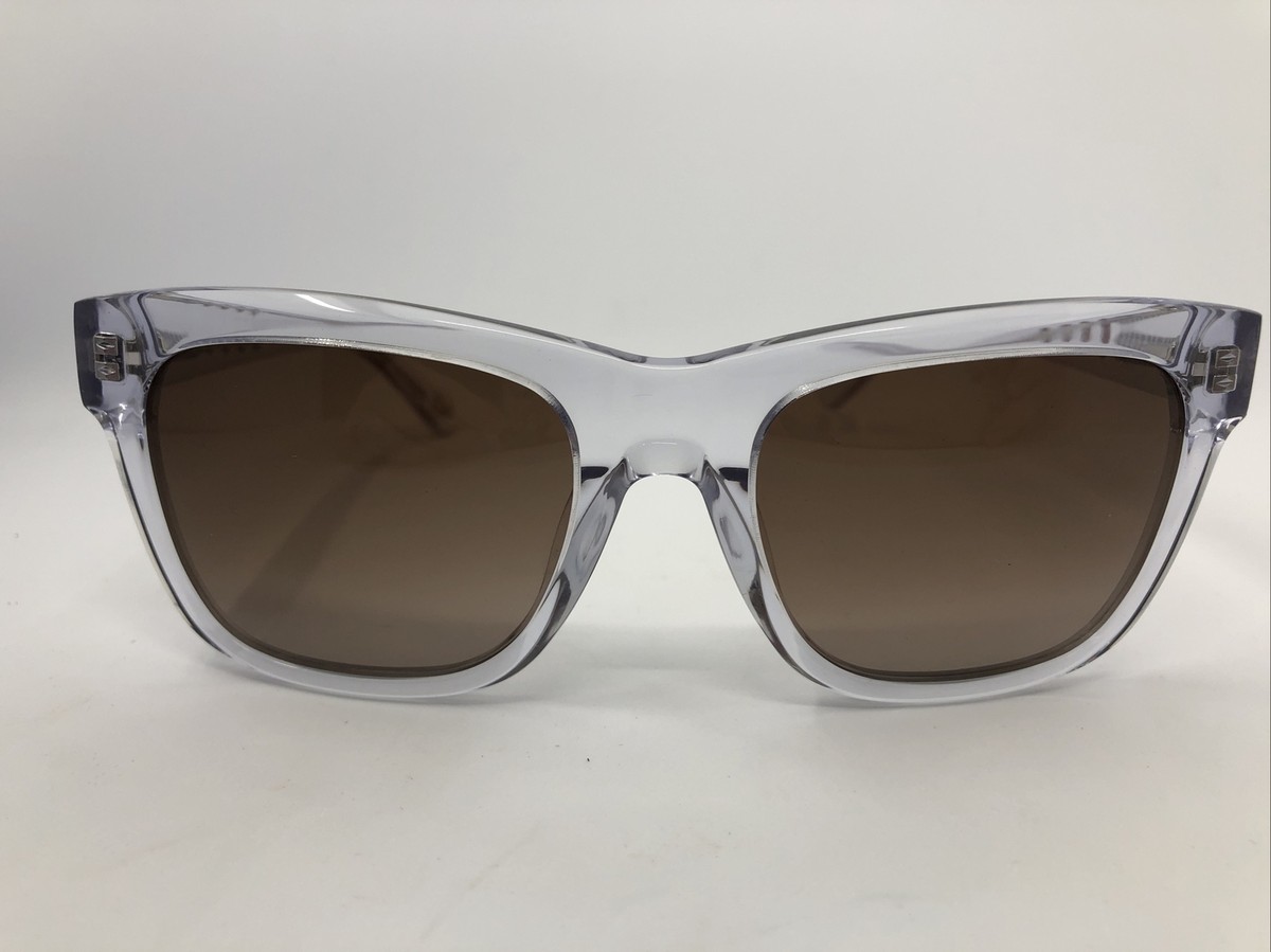 NEW Diane Von Furstenberg DVF596S 971 Crystal Clear 54.20 