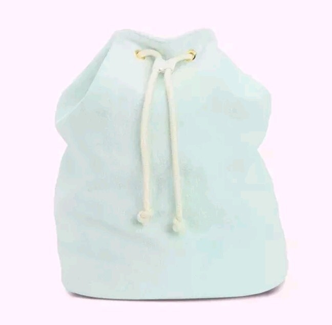 Stoney Clover Lane Drawstring Bucket Backpack Turtle Endless Summer Mermaid If mermaids wore Stoney Clover, THIS would be their bag  main image 2