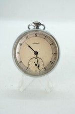 MOLNIYA ChK-6 Pocket Watch Vintage 2 MCHZ Molniya USSR 15 Jewels USSR Servi ed
