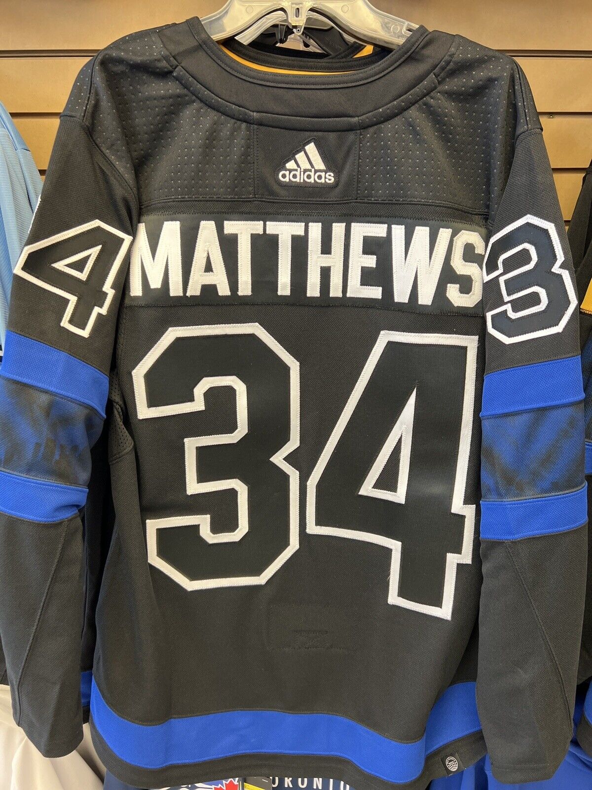 MATTHEWS TORONTO MAPLE LEAFS AUTHENTIC ADIDAS BIEBER DREW HOUSE