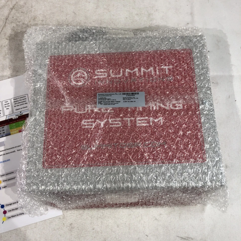 Summit Innovations Summit Mini Timer Drive Through Timing Unit- NEW - Image 2 of 4