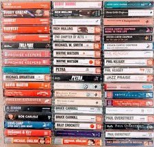 Lot of 58 80's Contemporary Christian Music cassette tapes