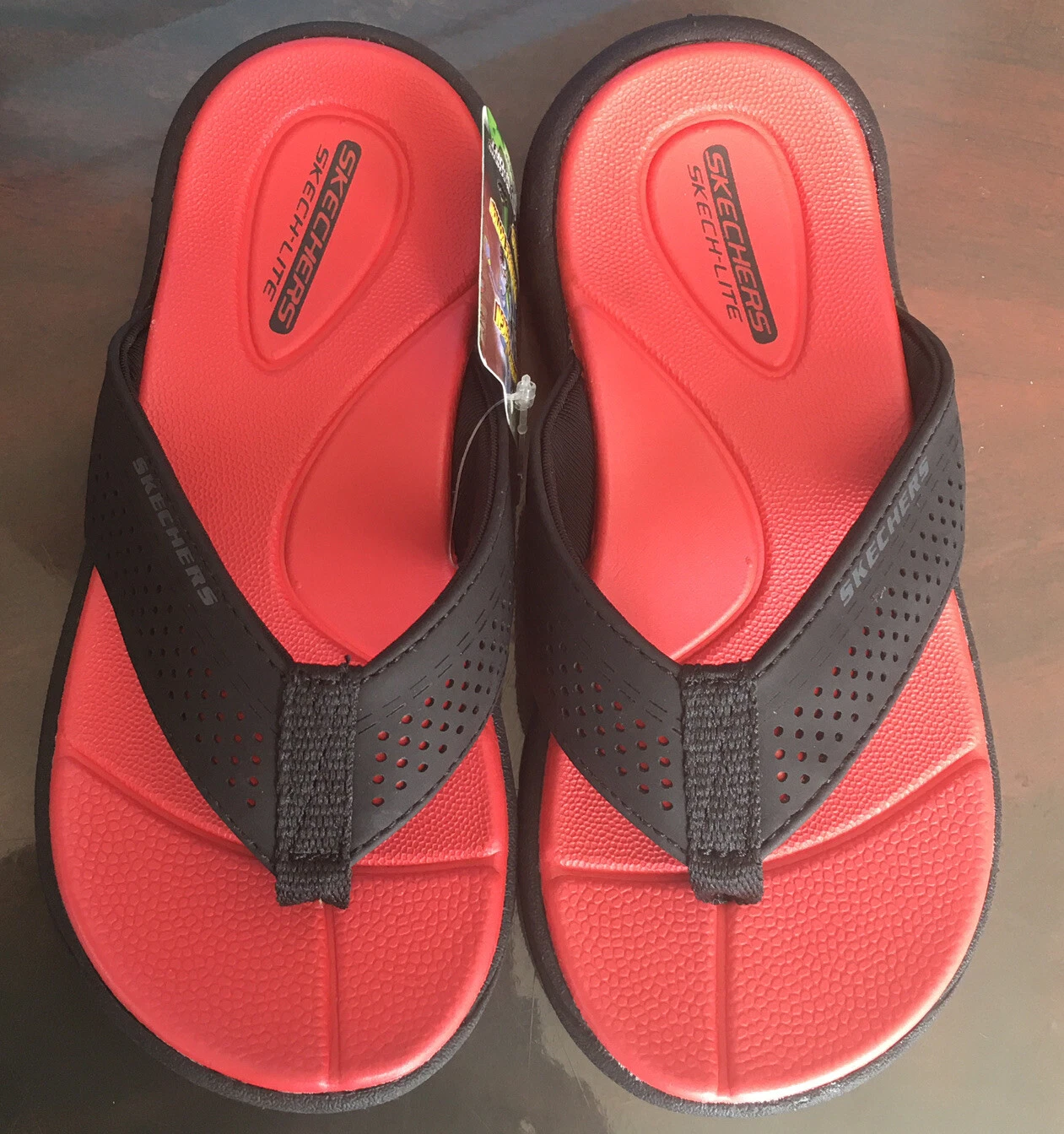 Boy's Skechers Supreme Pool Days Sandal Size 11 M