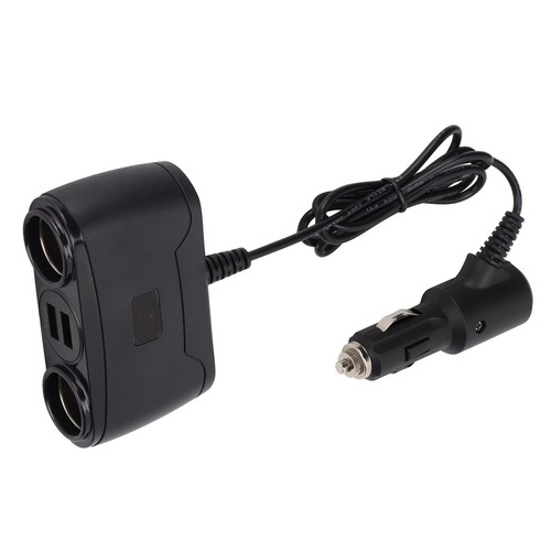 Cigarette Lighter Splitter Adapter 100W USB QC 3.0 Car Plug Charger 2 In 1 W FTD - Photo 10 sur 18