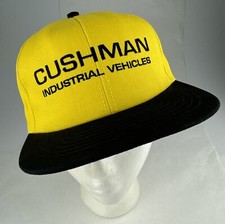 Cushman Industrial Vehicles Leader of the Pack Hat Snapback USA Vintage