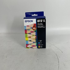 New Epson 812XL Multi-Colored Ink Cartridge