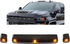 Cab Roof Lights Compatible W2015-2019 Chevrolet Silverado Sierra 2500 Hd 3500
