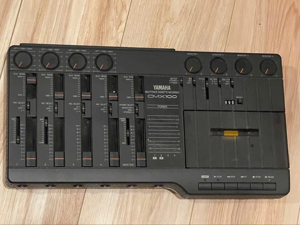 Yamaha CMX-100 Mehrspur Kassettenrecorder 100V getestet und funktionsfähig