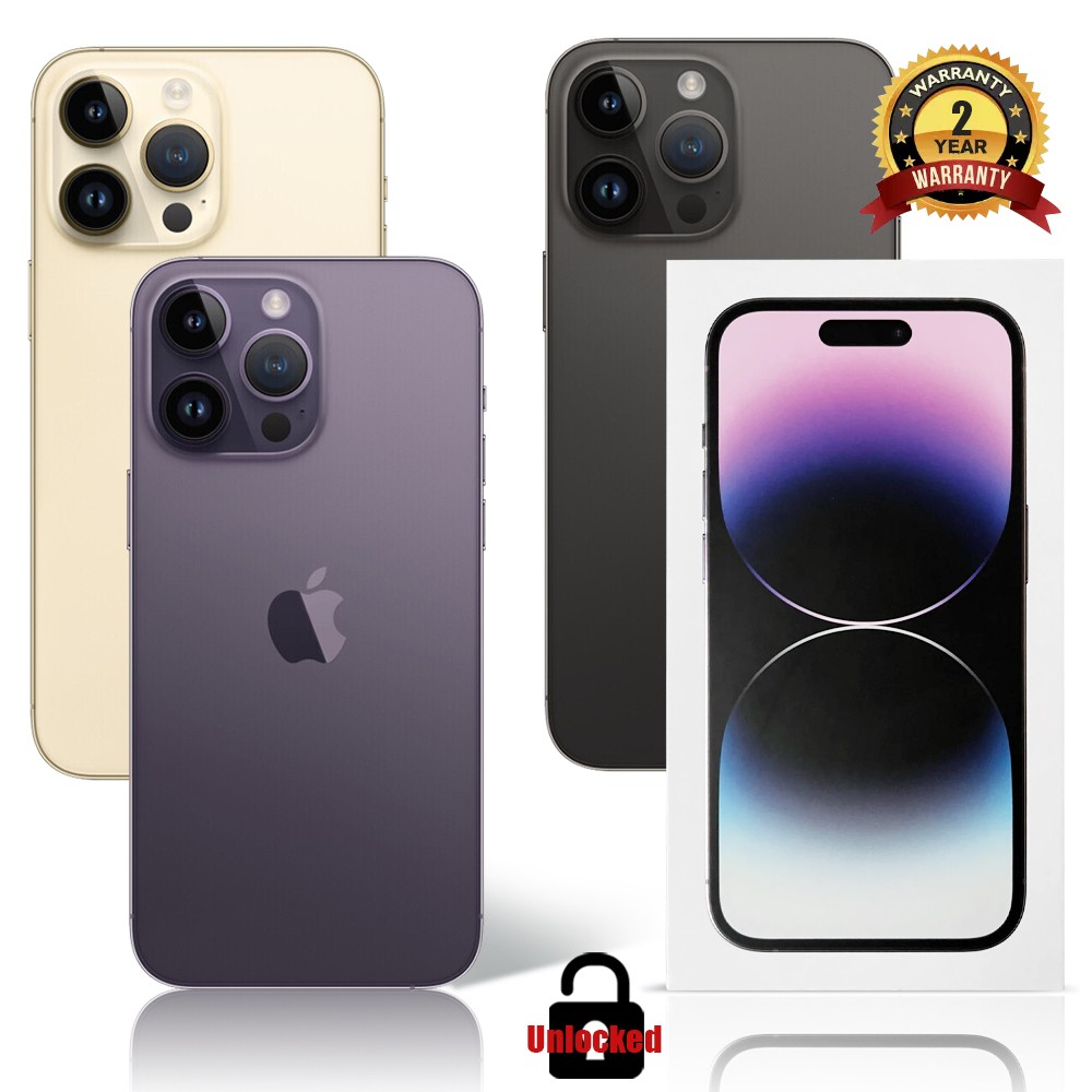 【AppleCare +付き♪】iPhone 14 Pro Max Refurbished iPhone 14 Pro Max 128GB - Space Black (Unlocked