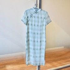 Green Flora Qipao Dress - Chinese Traditional Cheongsam